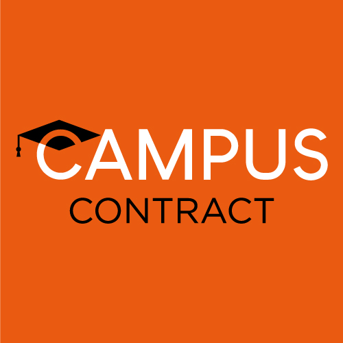 Logo Campus Contract, ensemblier spécialisé dans les résidences étudiantes